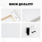 Soft Pink Blossom Textured Floral Canvas Art #005